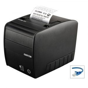 Custom Kube II 80mm Thermal Receipt Printer with Ethernet Interface